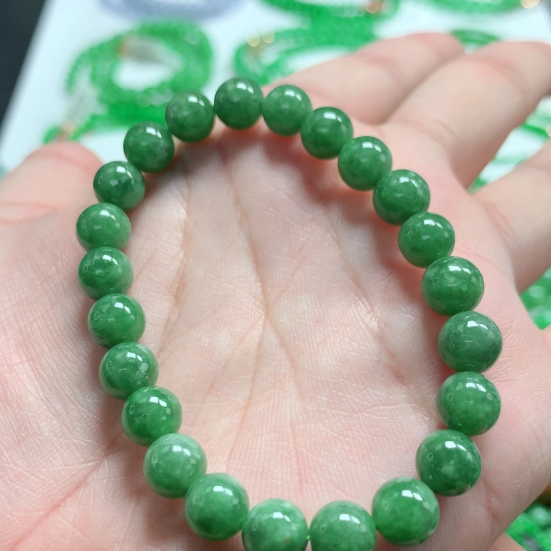 翡翠未镶嵌手链翡翠