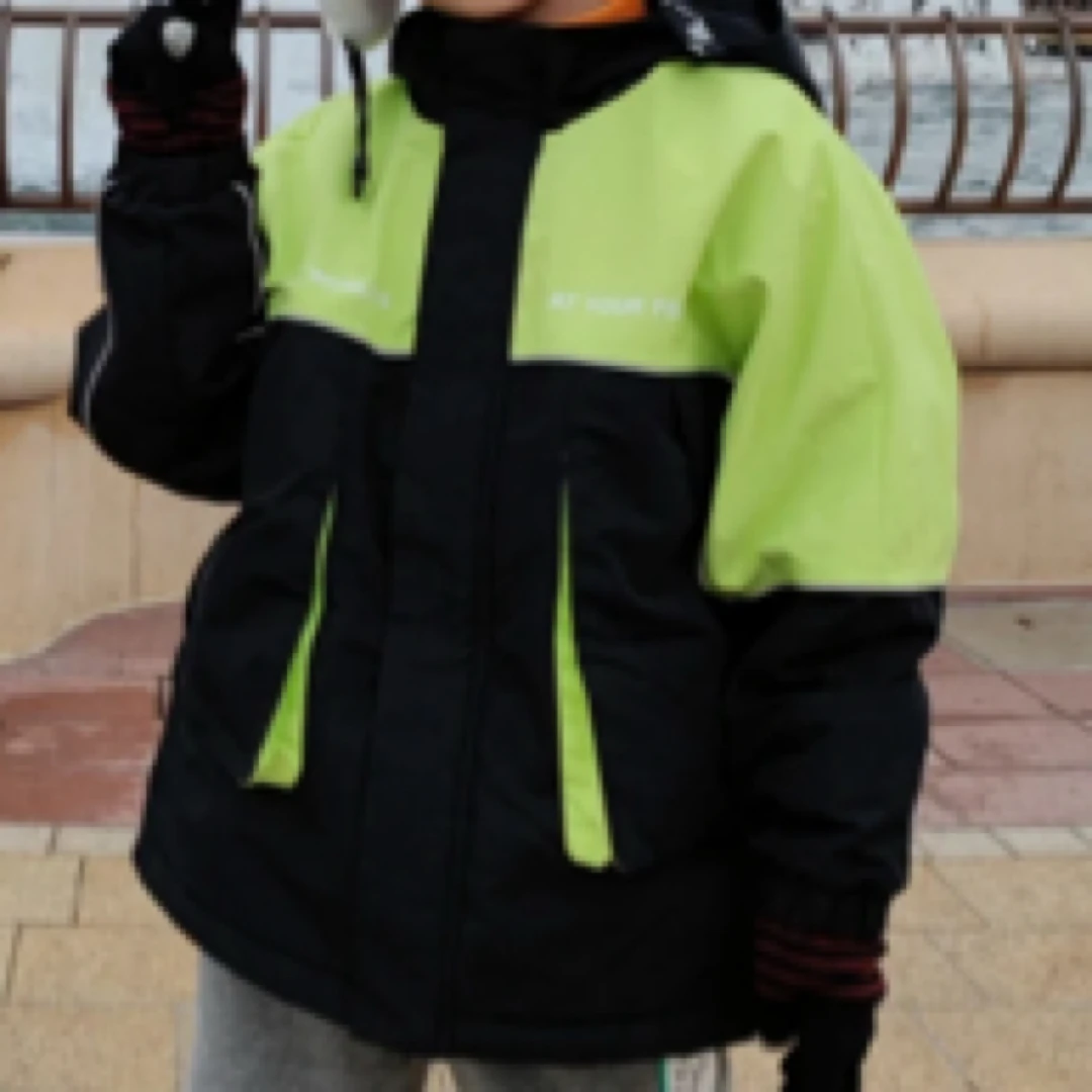 【姗姗优选 】88+男童长袖冲锋外套 剪标