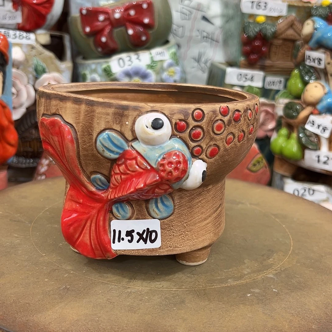 粗陶多肉花盆花盆