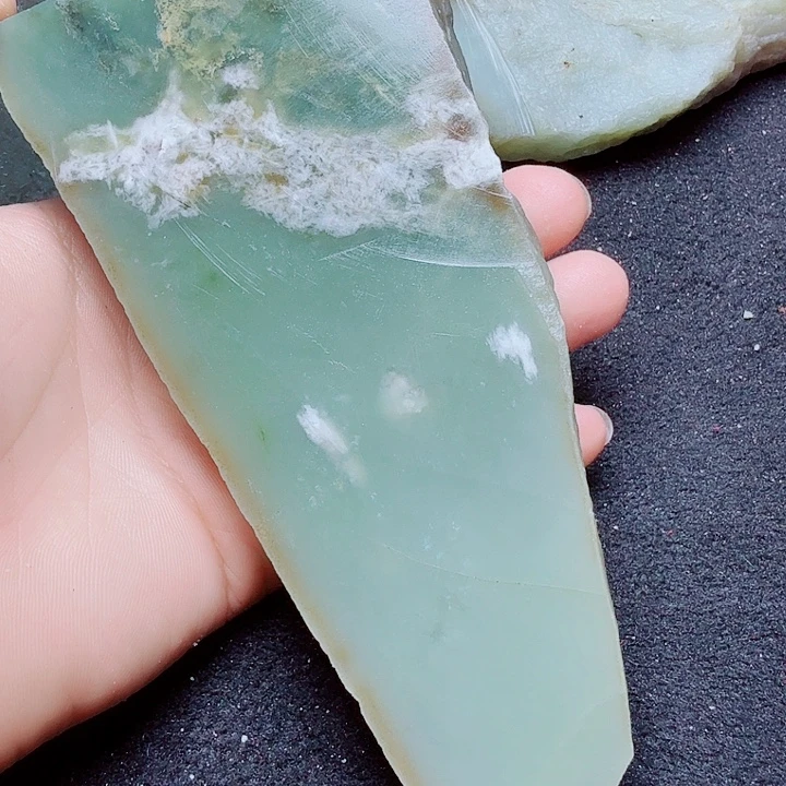 梦***缘未镶嵌和田玉（糖玉）珠宝半成品