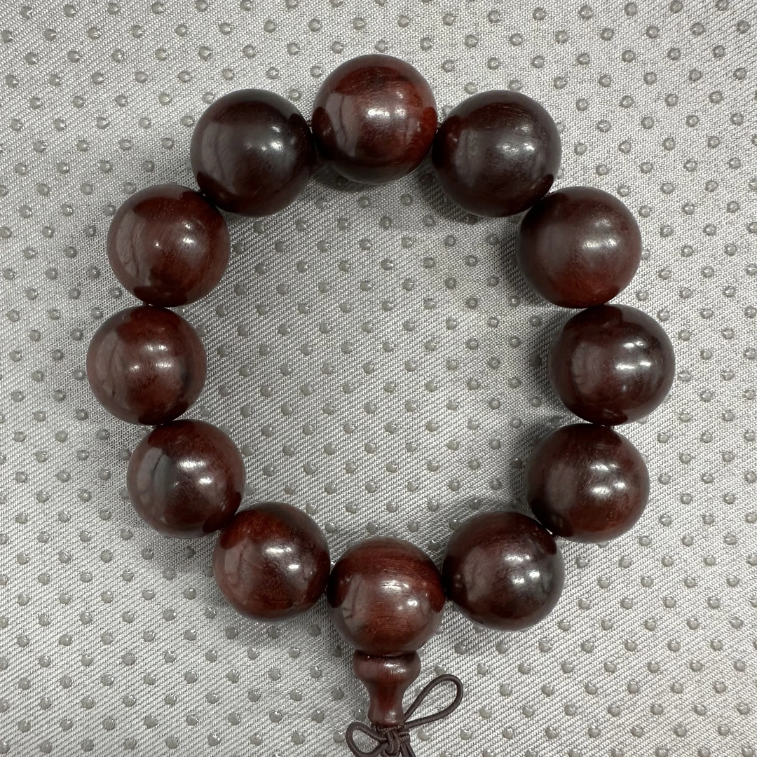 小叶紫檀单圈手串LZG-10137无礼盒