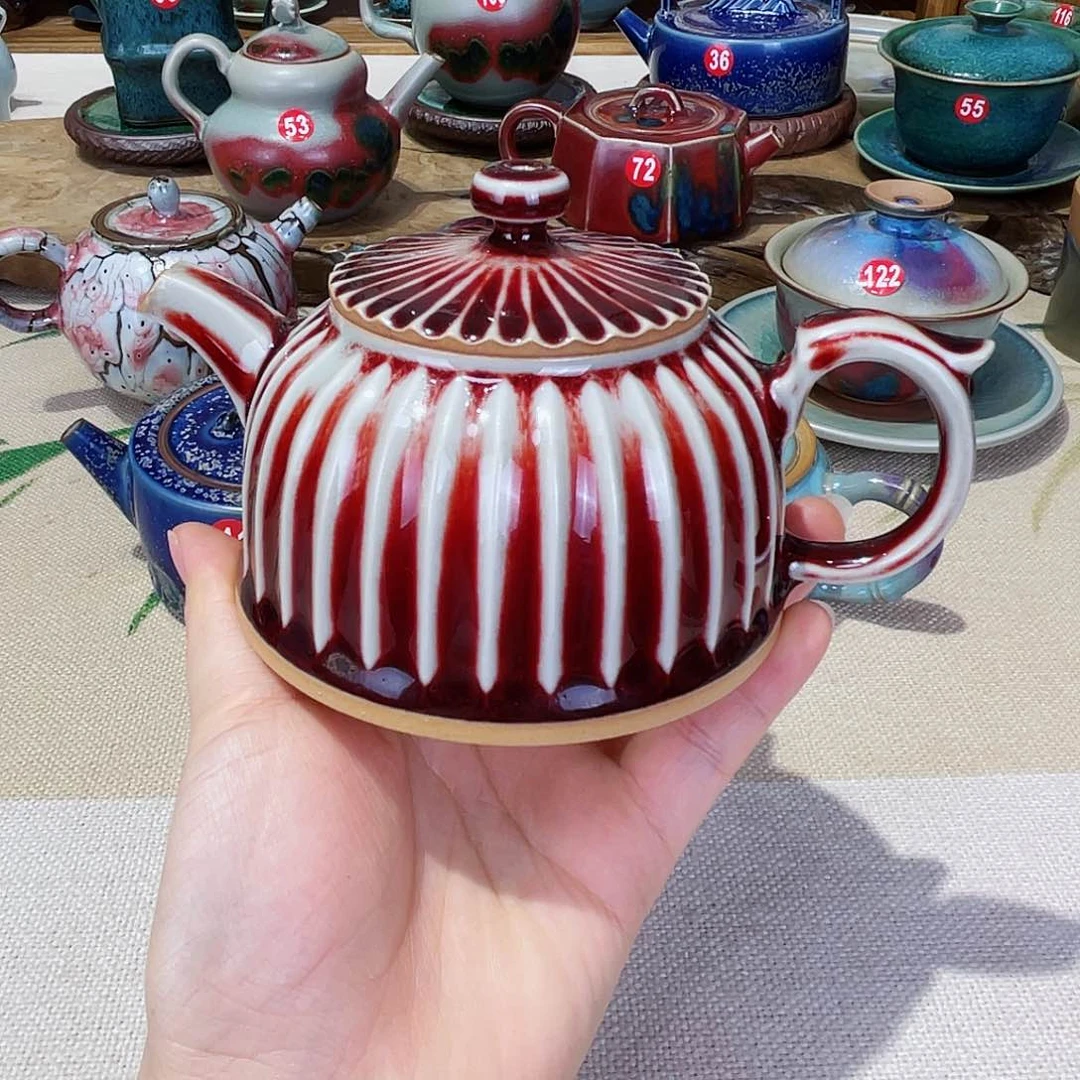 壶禹州钧瓷艺术作品