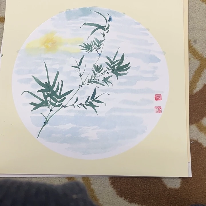 国画33-33卡纸作品艺