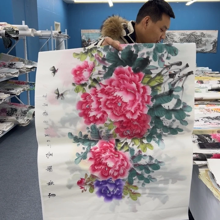 国画国画纯手绘作品欣赏