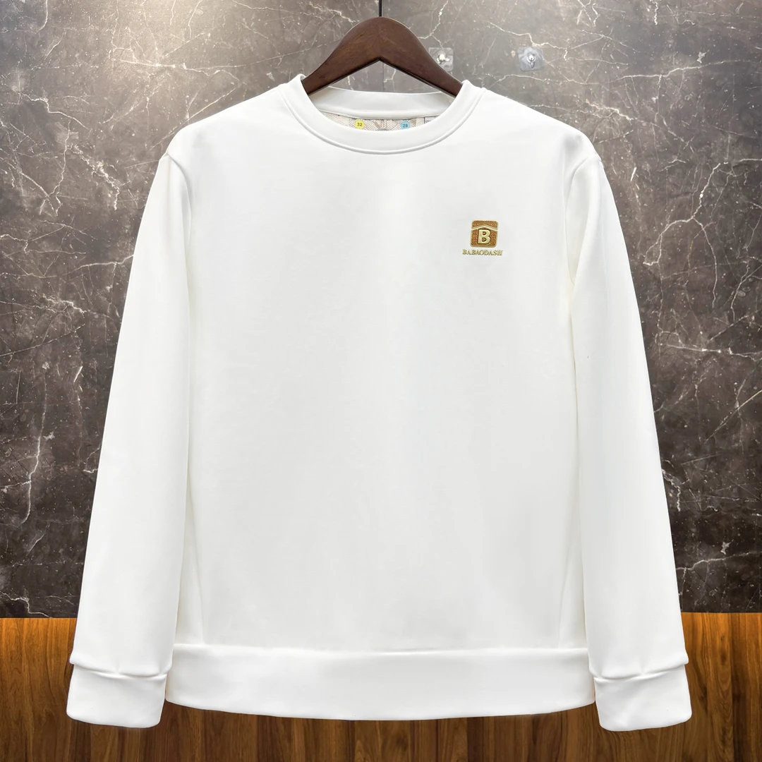 核磁立方体拒水鹅绒加绒保暖打底衫上衣男士极寒防寒卫衣36488