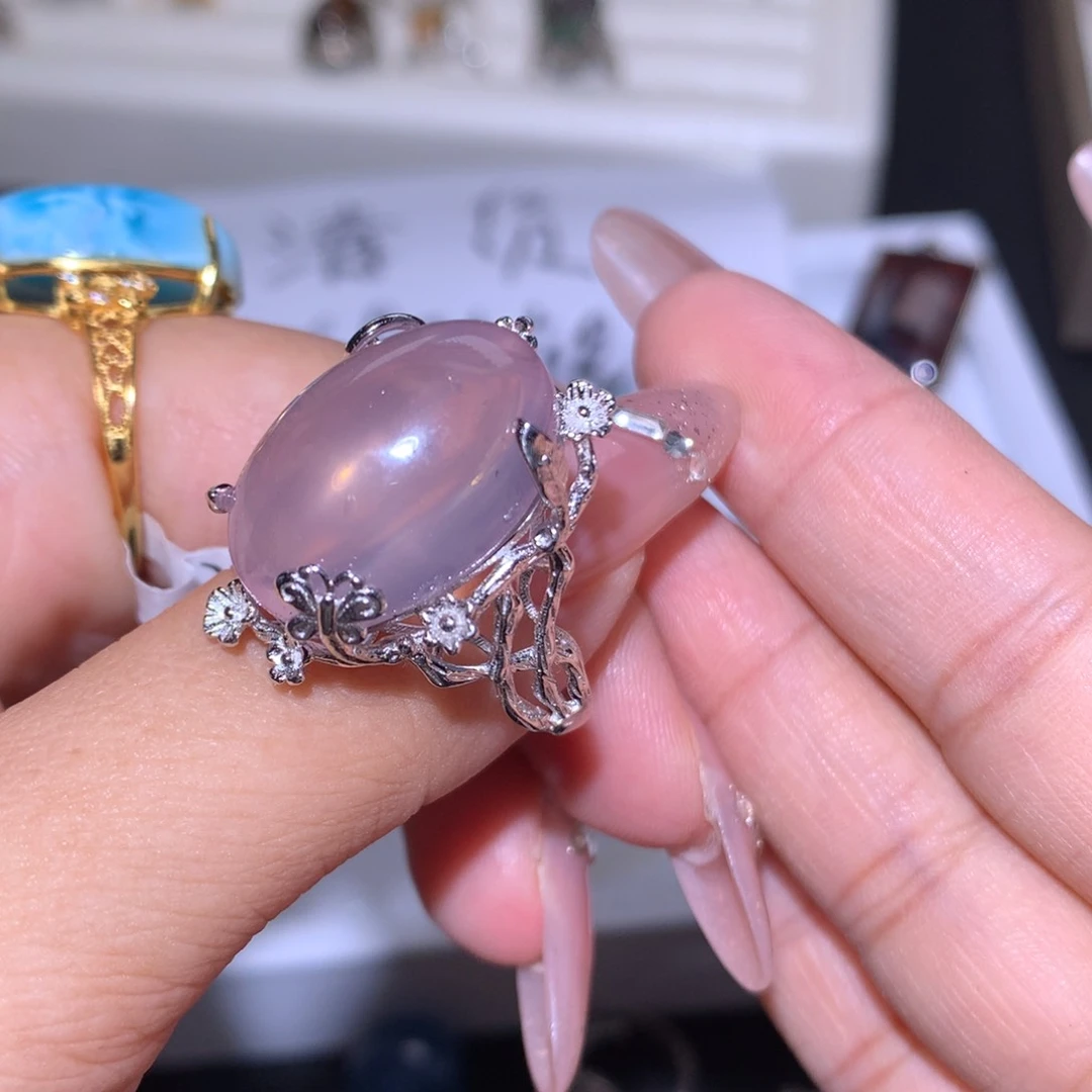 【闪购商品】水晶手链银S925镶嵌微***?戒指