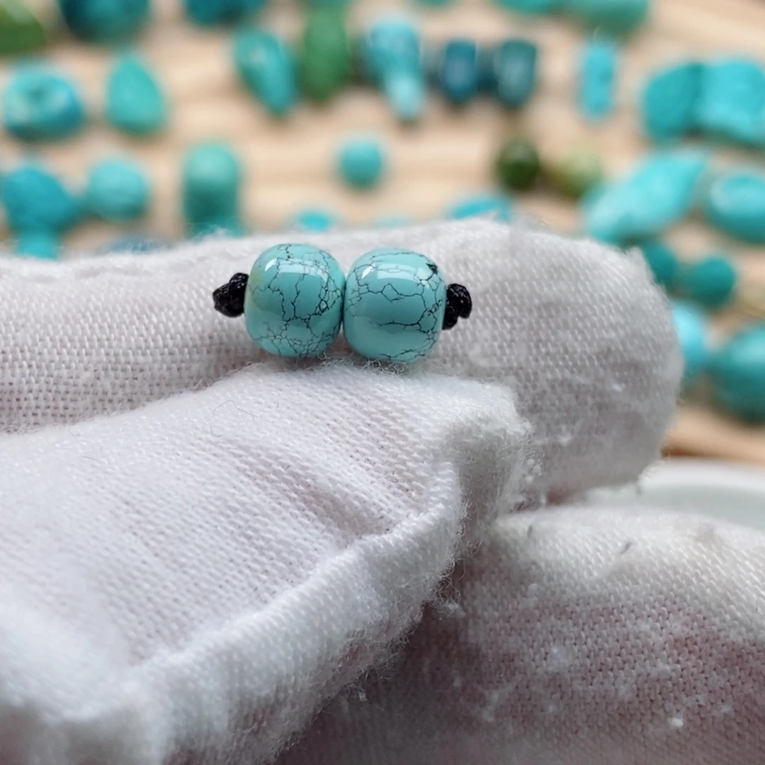 叁***）绿松石未镶嵌天然原矿绿松石