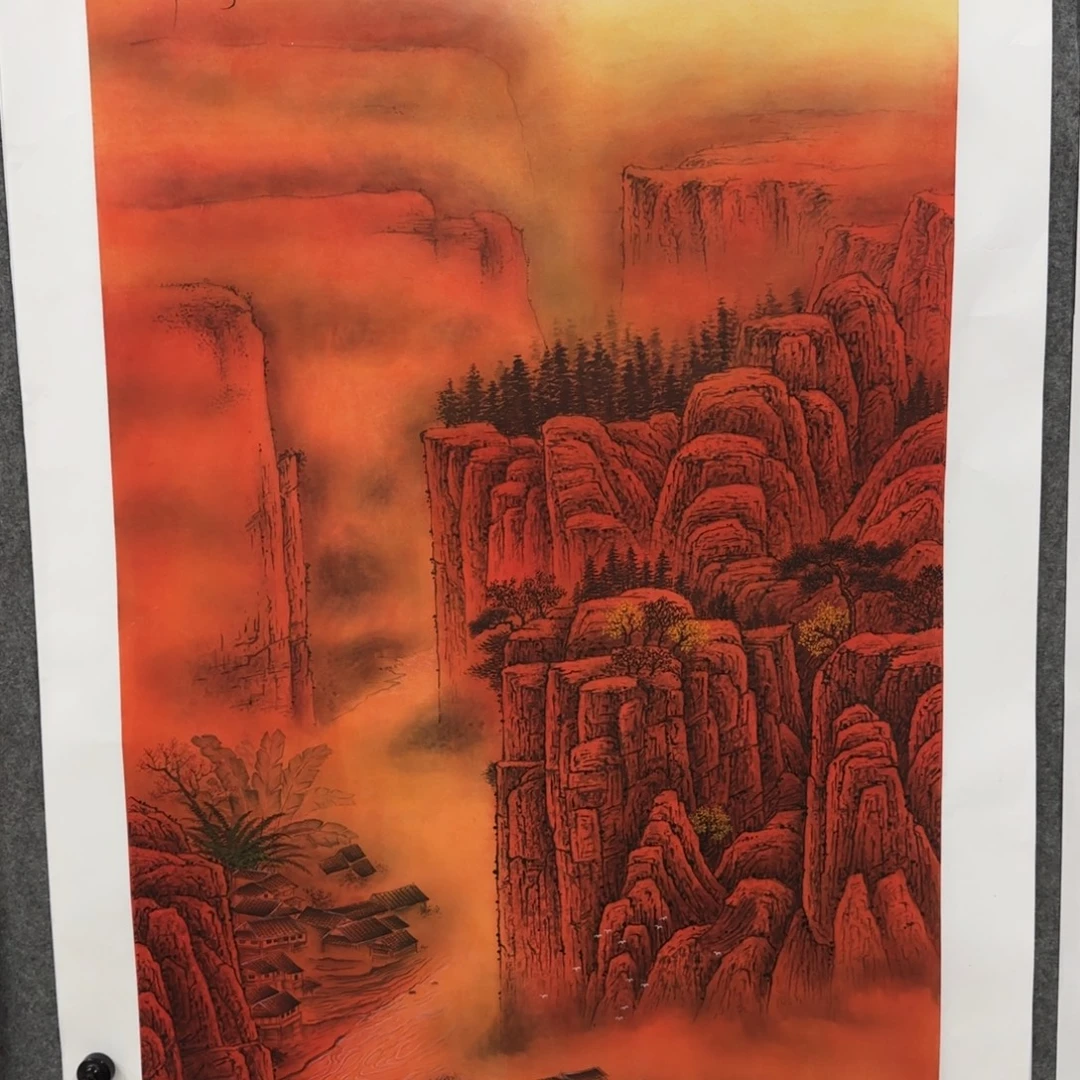 国画我也是想着你来了