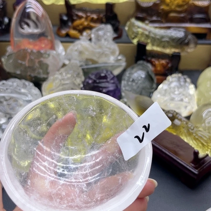 水晶摆件未镶嵌榆**读摆件