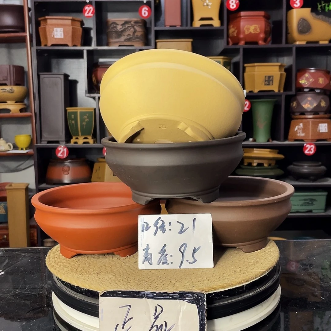 D-盆尚好紫砂花盆