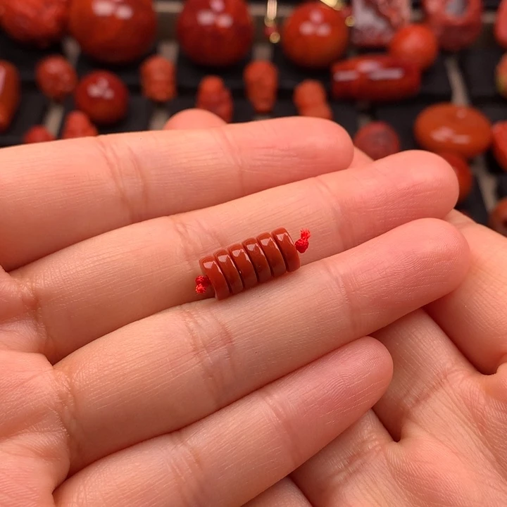 且***霏南红玛瑙未镶嵌隔片7MM+