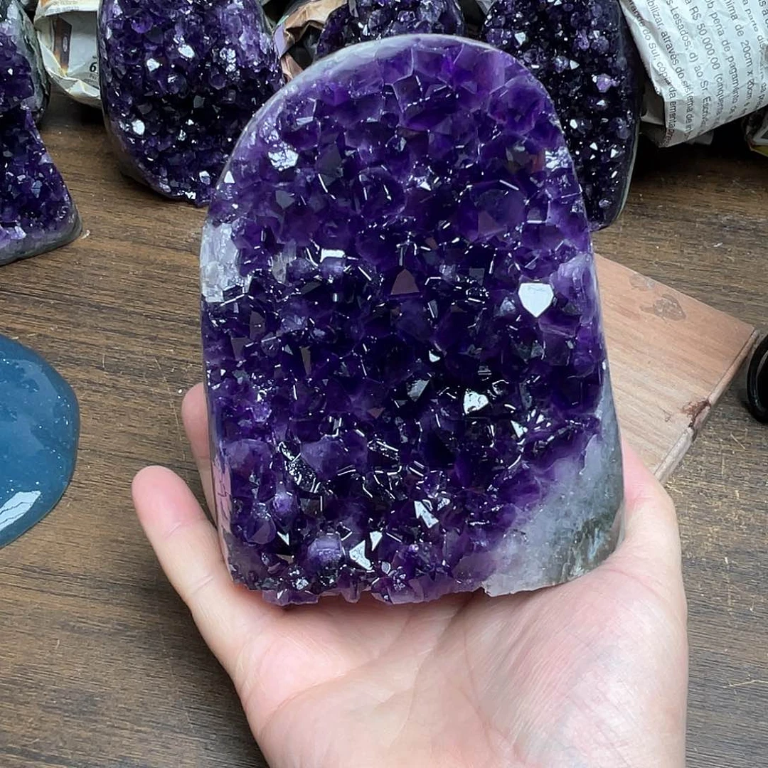 紫晶大型摆件（非配饰）未镶嵌