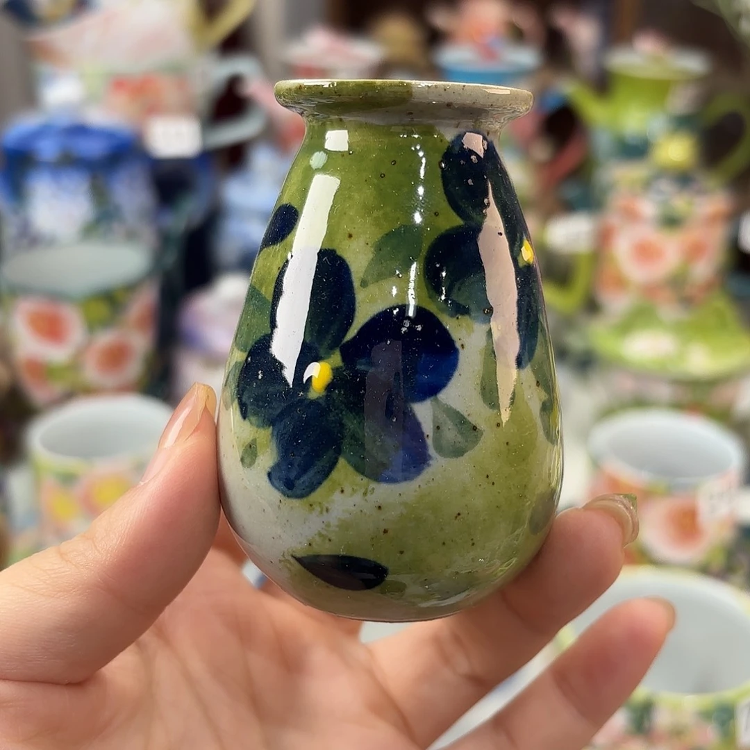 景德镇手绘高温釉下彩陶瓷茶具