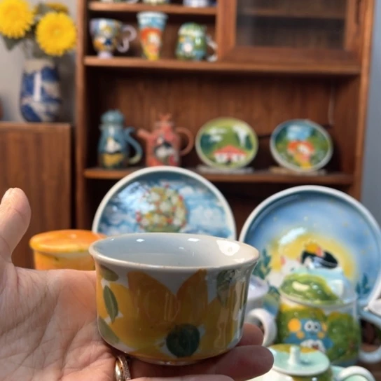 炉景德镇釉下手绘陶瓷