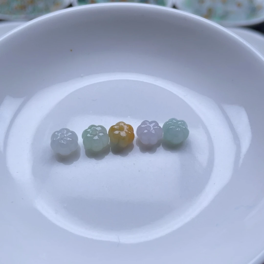 翡翠散珠南瓜珠卡7