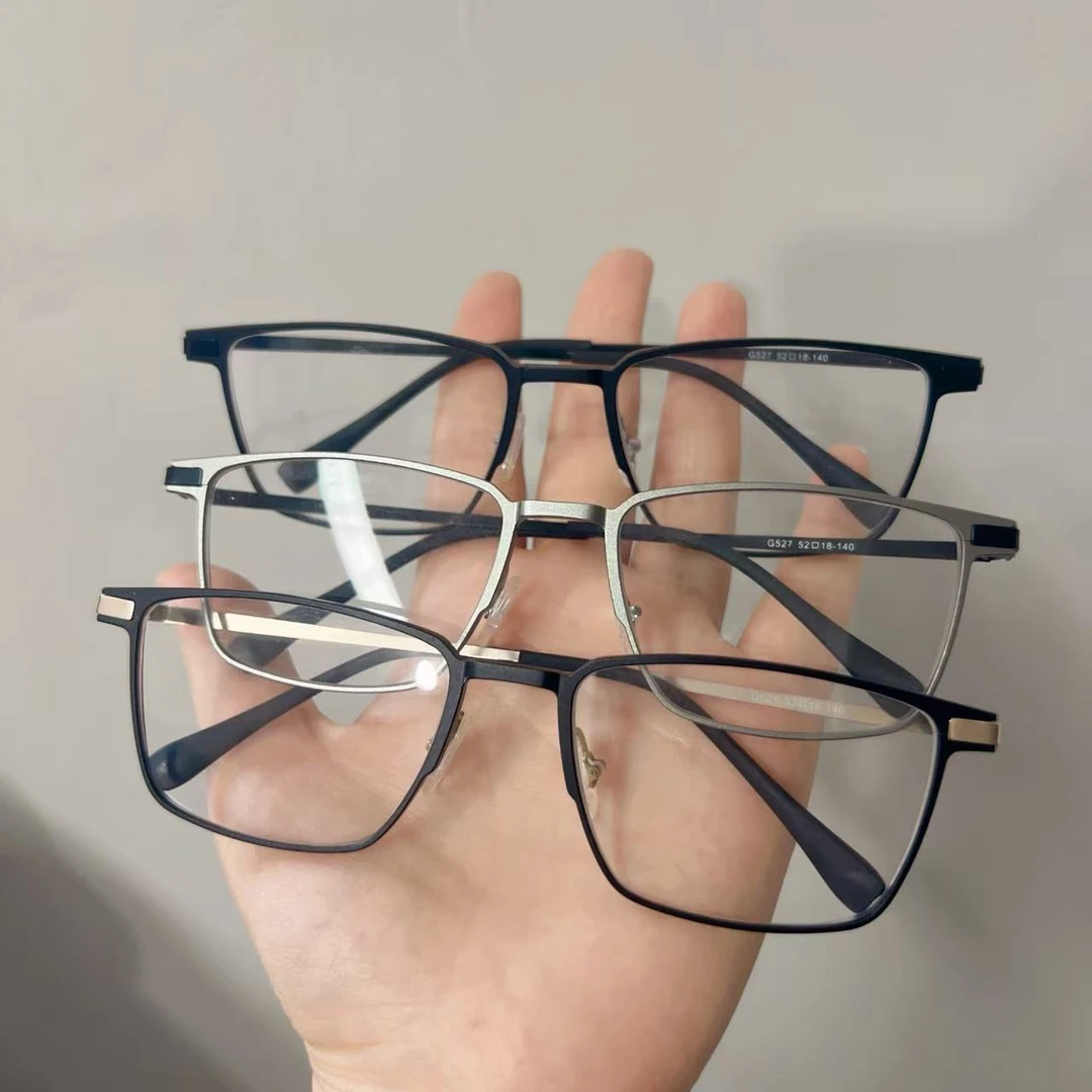 商务超轻铝镁合金眼镜框时尚大框10付