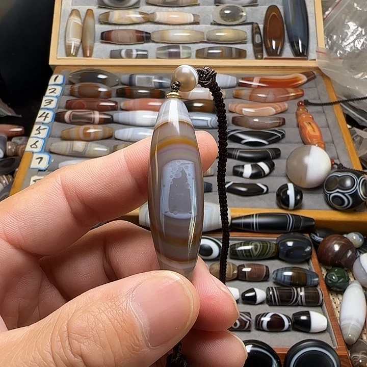 玛瑙/玉髓未镶嵌吊坠(不含链)