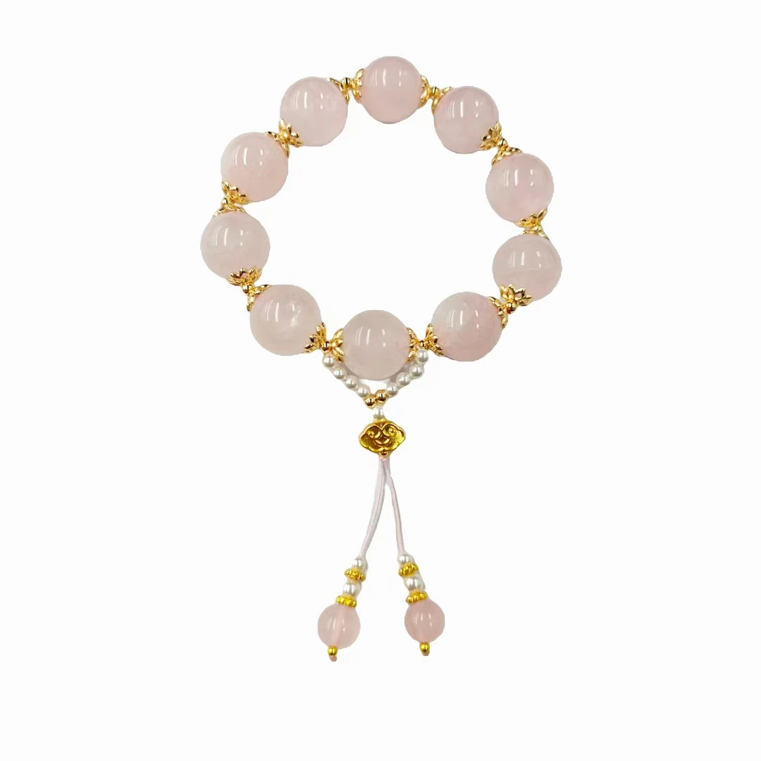 精美粉水晶手串赠礼盒（多样性发） H05-59