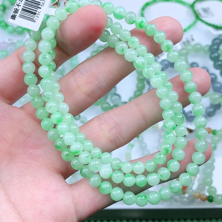未镶嵌手链翡翠翡翠
