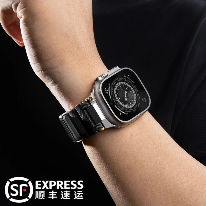 适用AppleWatch ultra3高质量硅胶S11表带S10苹果iwatch手表9高级