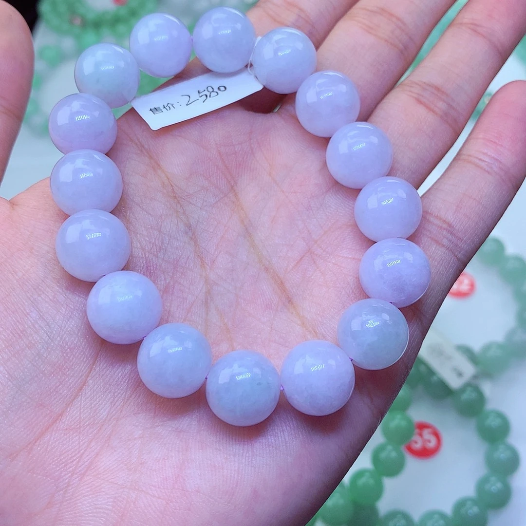 翡翠未镶嵌毛衣链