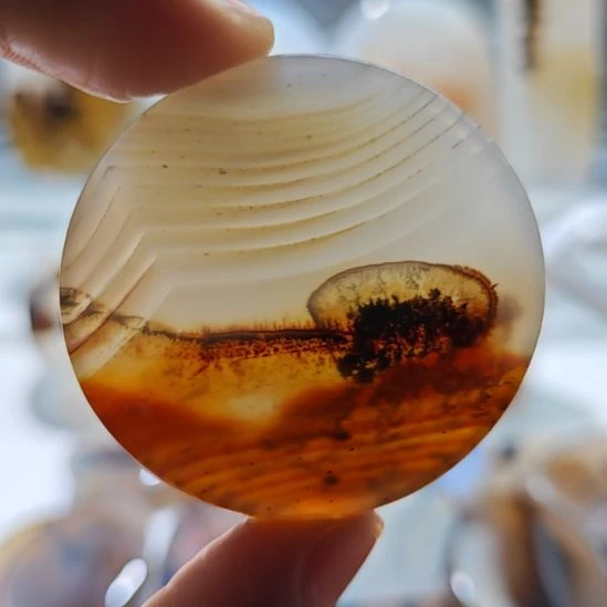 玛瑙/玉髓未镶嵌吊坠(不含链)58号