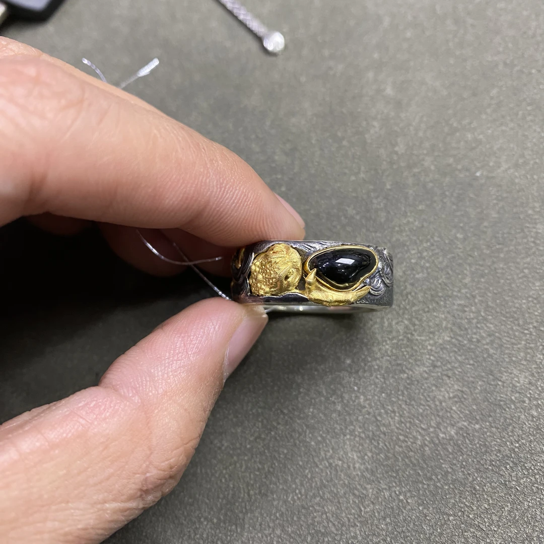 梵器制造s925银翡翠饰品