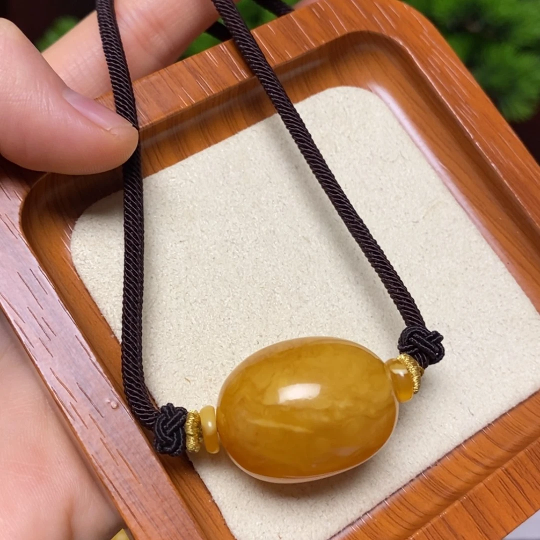 【闪购商品】蜜蜡颈饰未镶嵌项链