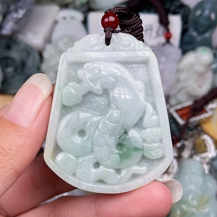 颈饰未镶嵌翡翠翡翠