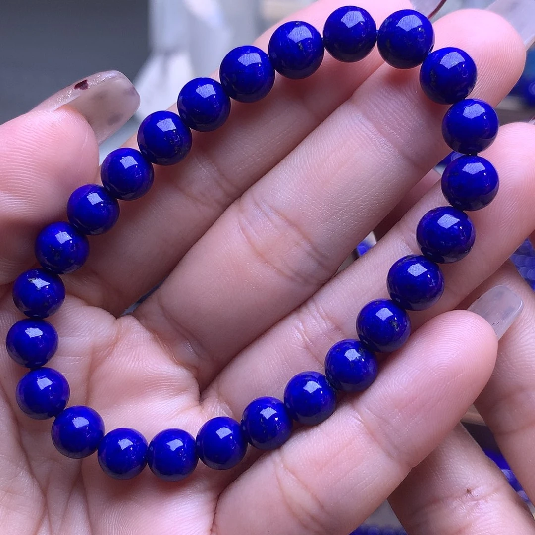 燕***～青金石未镶嵌7.8m