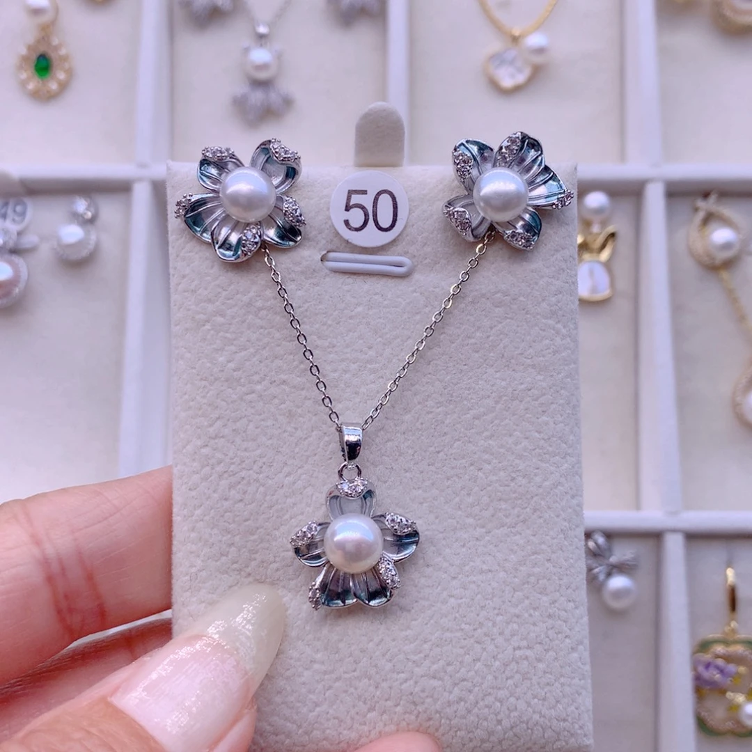 耳饰淡水珍珠合金