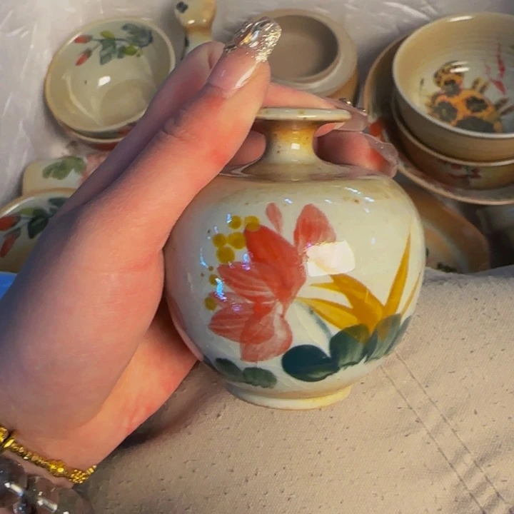 瓷片景德镇陶瓷手工手绘