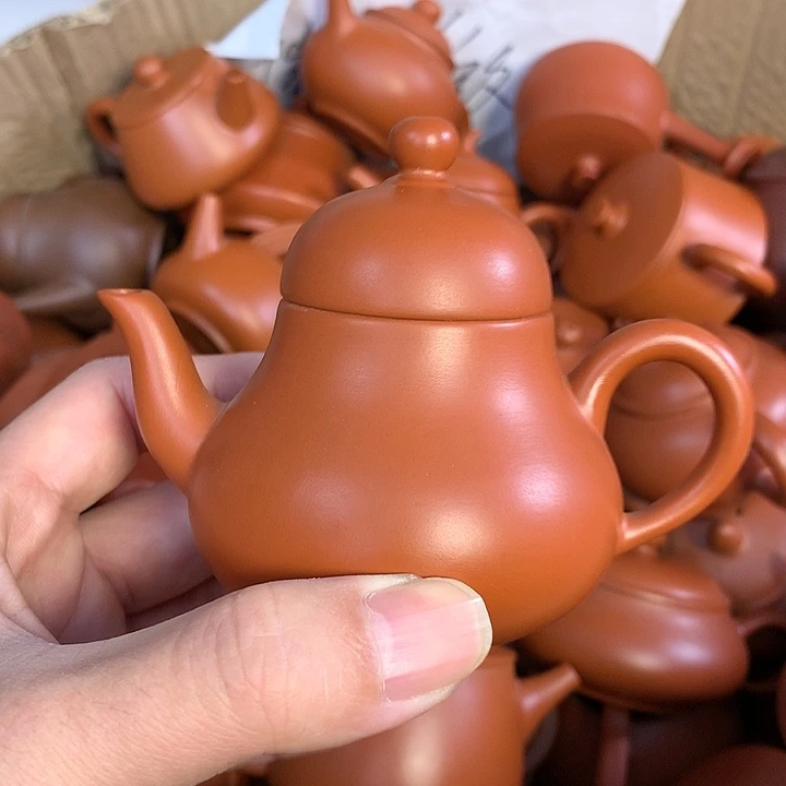 原矿朱泥茶具茶壶家用120