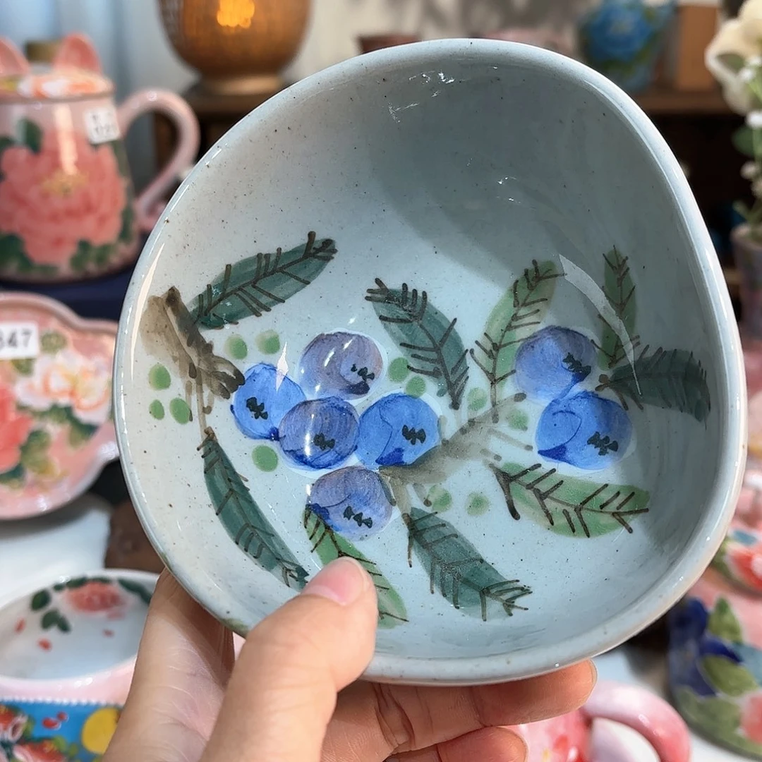景德镇手绘高温釉下彩陶瓷茶具