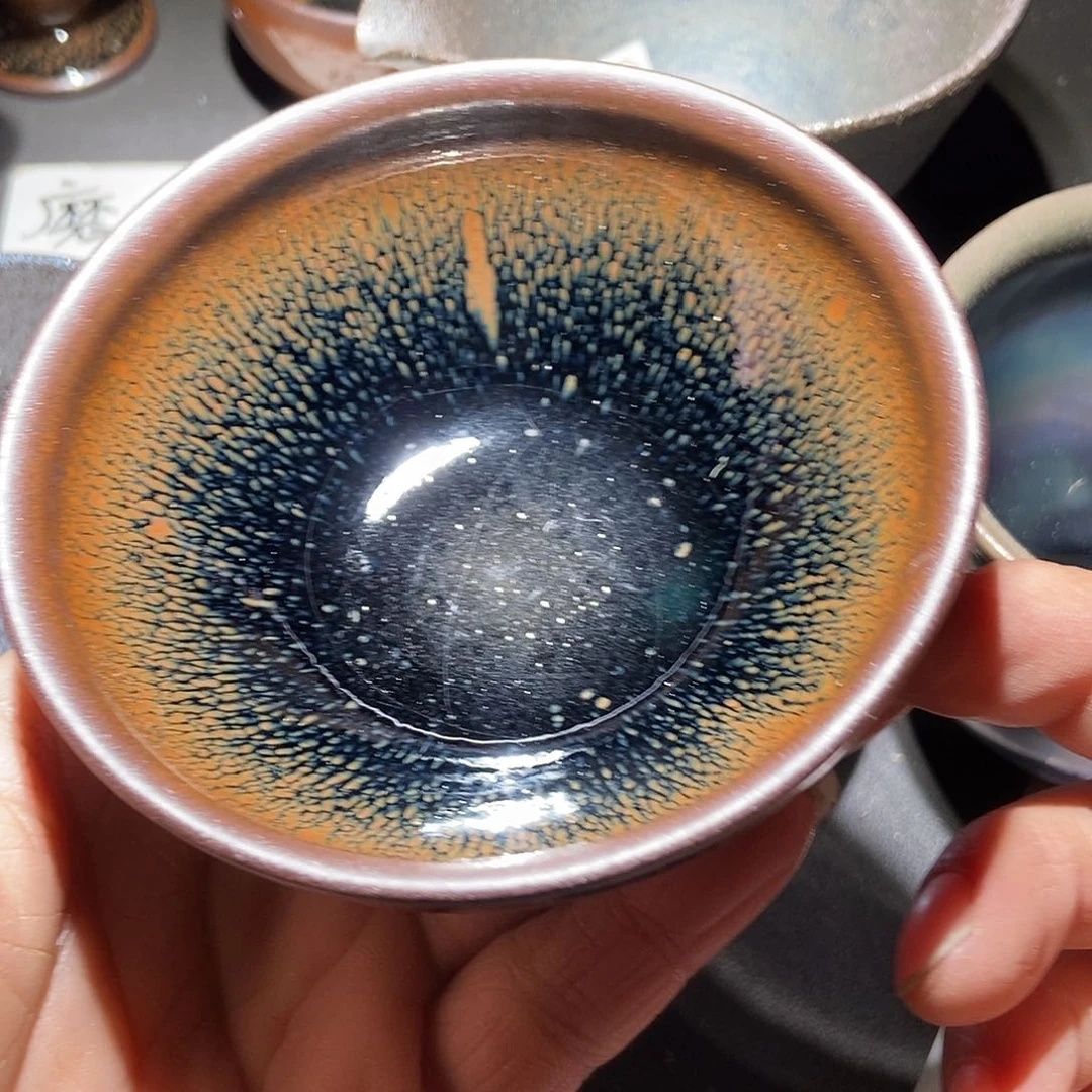 茶盏47 建阳建窑建盏微瑕