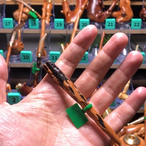 竹✨*然文玩烟斗直播间围观