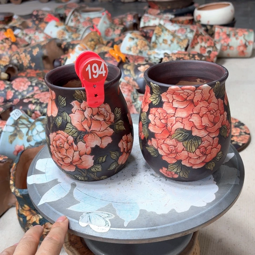 ****糖花盆紫砂陶瓷多肉花盆精品