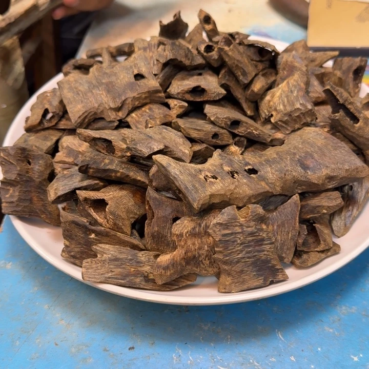 阿***敏沉香沉香碎屑黑棋570克