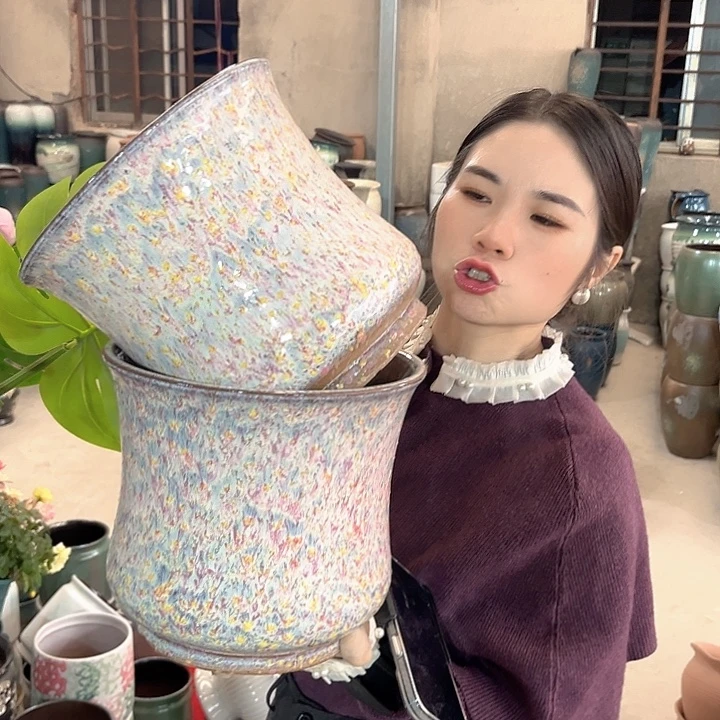 正品口22高21花盆……