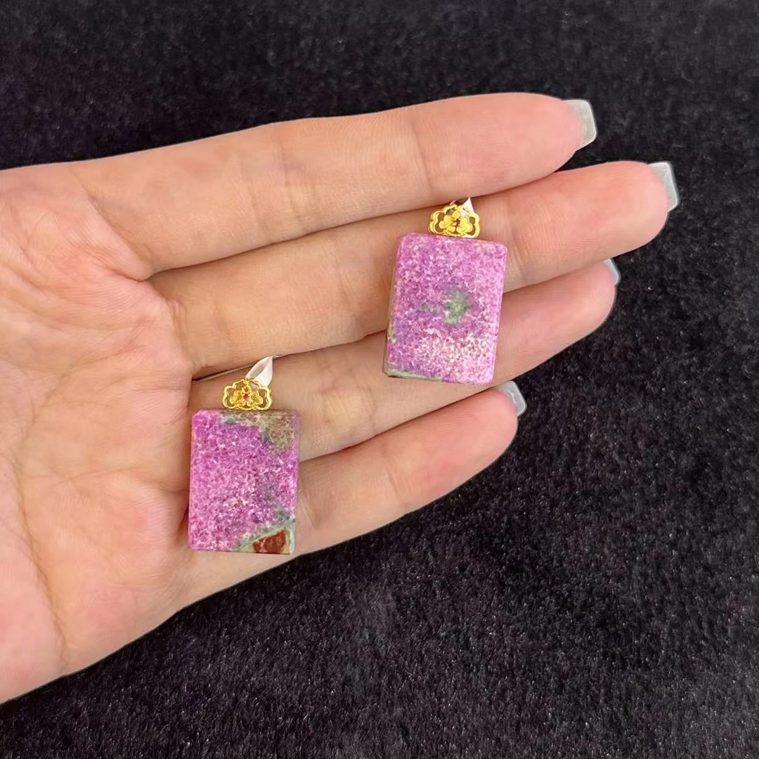 【北野珠宝】18k金天然舒俱来吊坠-B147H-86-多样性发一 20x15x4mm