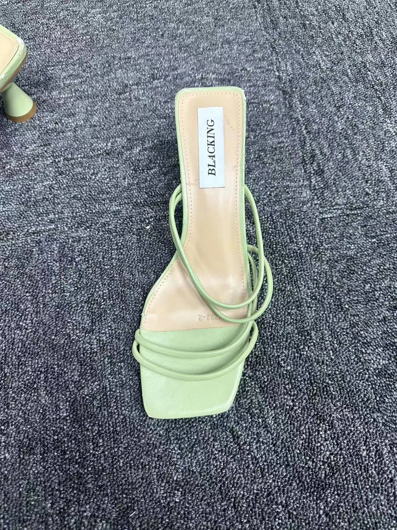 高跟鞋（151-200）气质时尚百搭女士夏季细跟粗跟包头