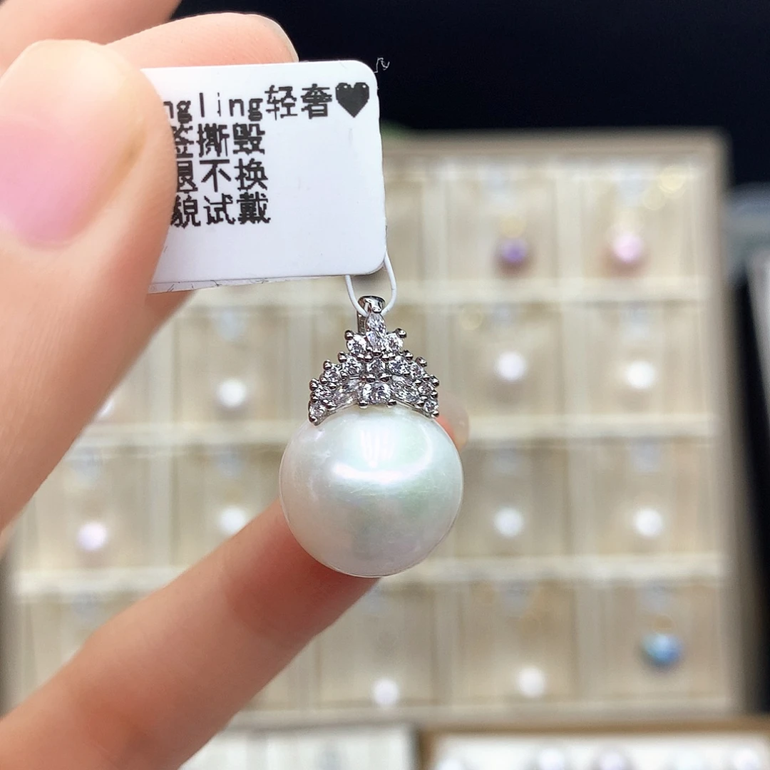 淡水珍珠合金颈饰