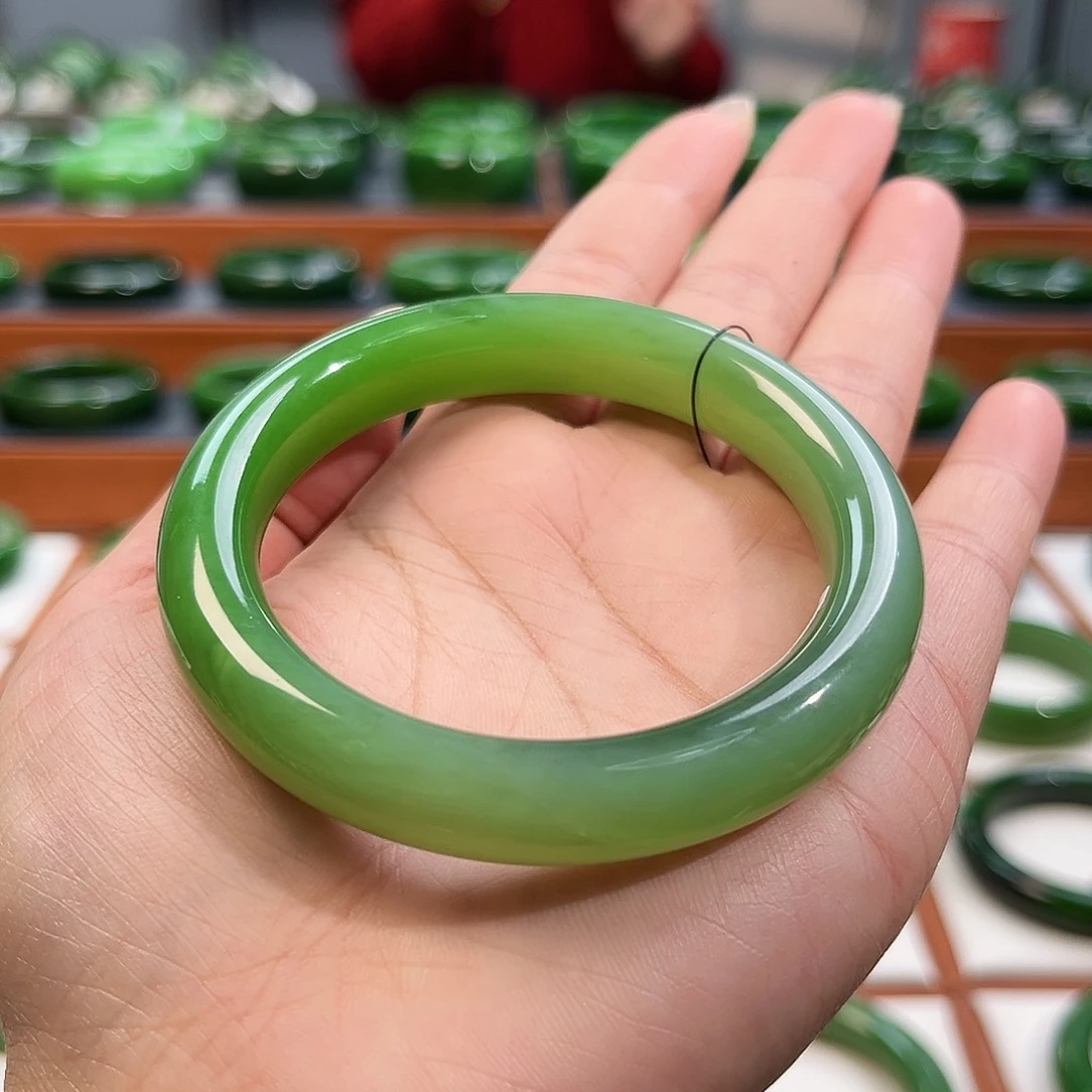 未镶嵌手镯和田玉5455