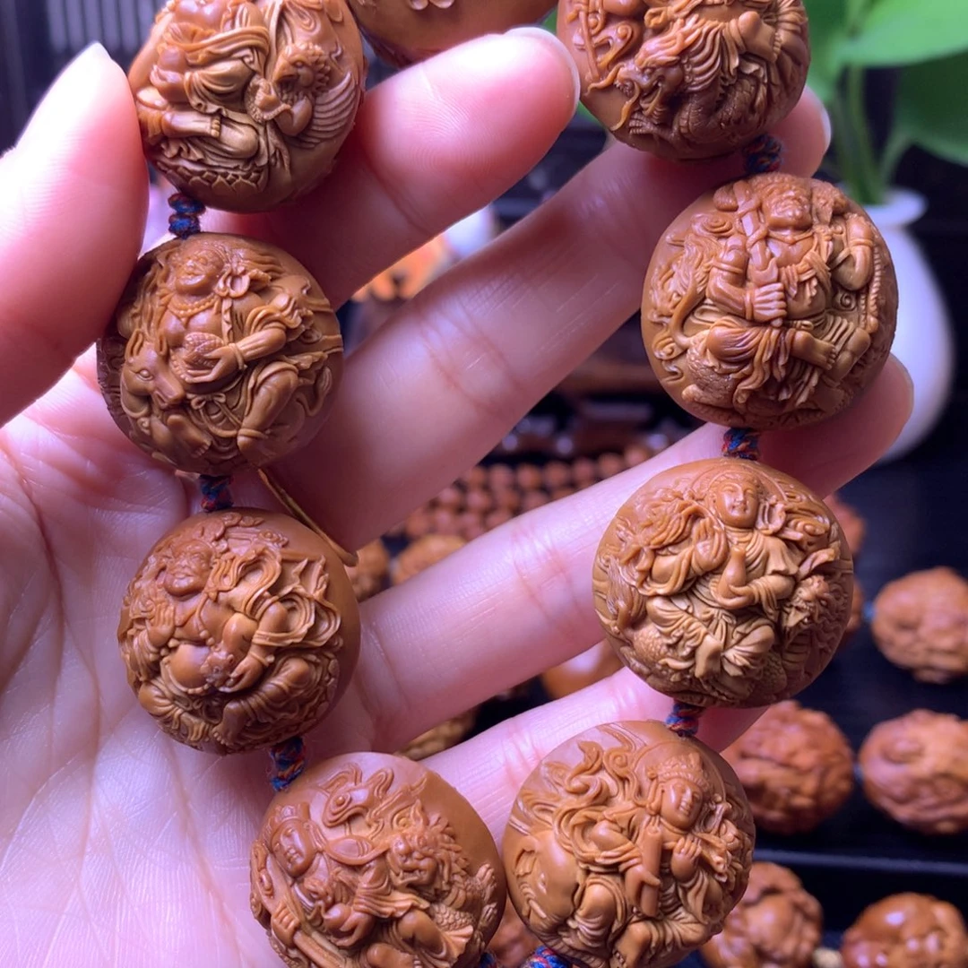 手串/手链橄榄核瑞兽万佛26 尺寸