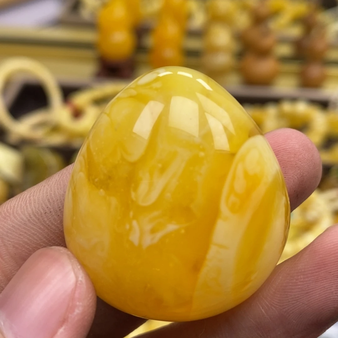 琥珀未镶嵌裸石蜜蜡