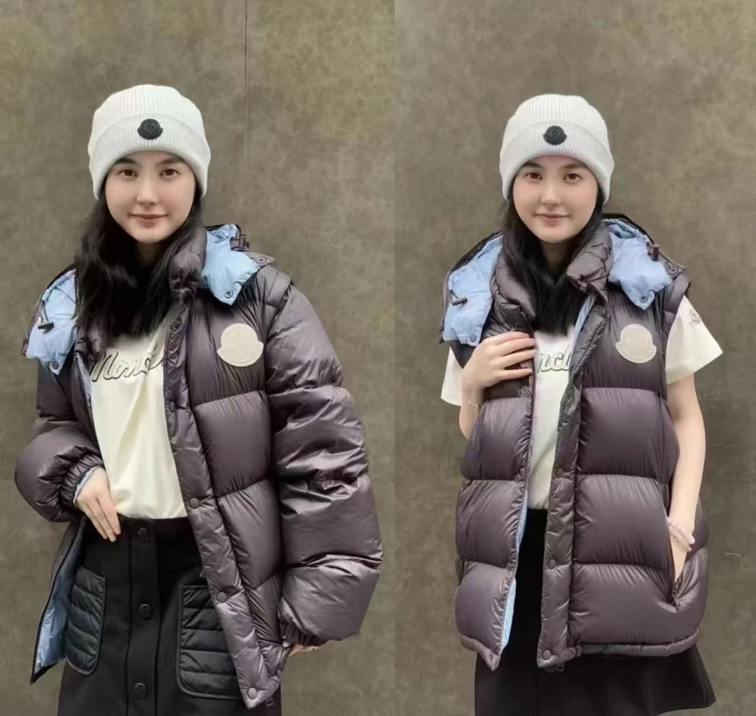 未拆封 蒙口 Cyclone系列可拆卸衣袖羽绒服男女同款