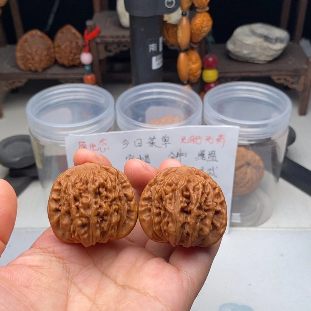 文玩核桃吊坠38四座楼