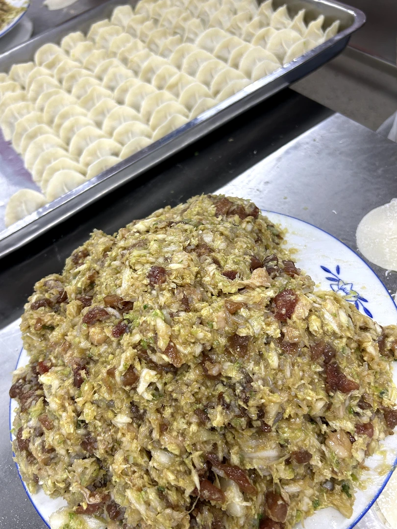 700g手工水饺   白菜肉