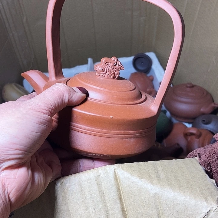 全工手工制作宜兴紫砂壶