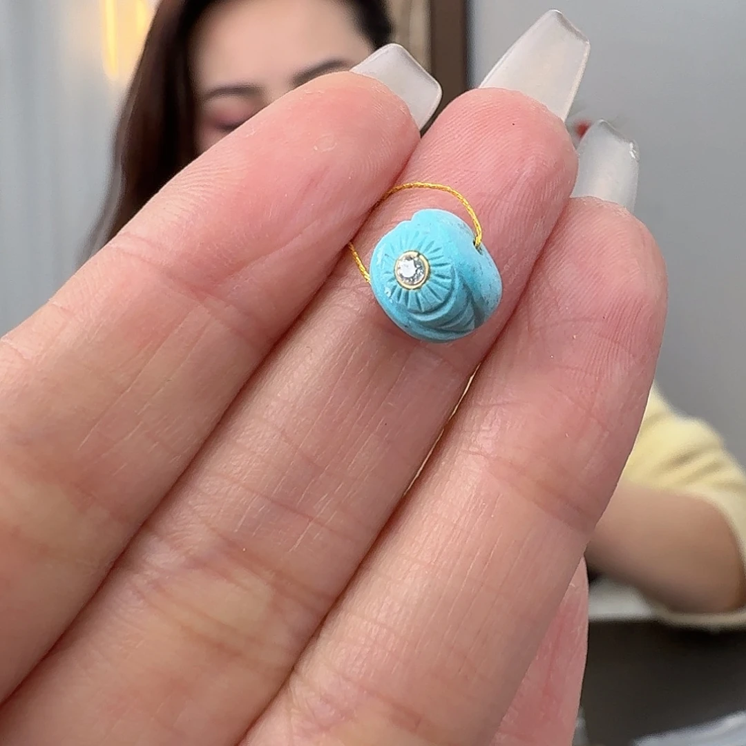 绿松石未镶嵌珠宝奇石